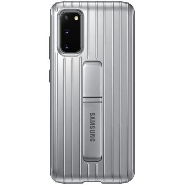 Protectie Spate Samsung Standing EF-RG980CSEGEU pentru Samsung Galaxy S20 (Argintiu)