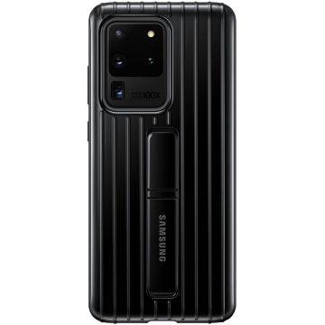 Protectie Spate Samsung Standing EF-RG988CBEGEU pentru Samsung Galaxy S20 Ultra (Negru)