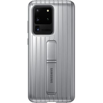 Protectie Spate Samsung Standing EF-RG988CSEGEU pentru Samsung Galaxy S20 Ultra (Argintiu)