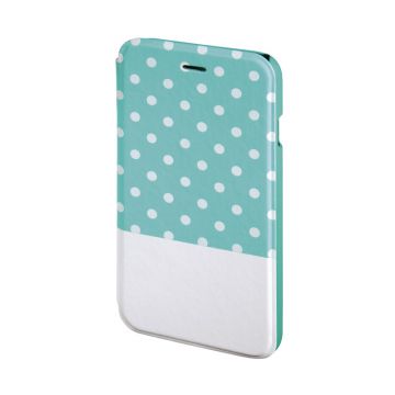 Husa Booklet Lovely Dots iPhone 6 Hama, Verde/Alb