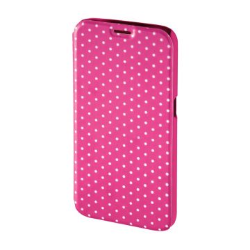 Husa Booklet Lumi Dots Samsung Galaxy S6 Hama, Roz/Alb