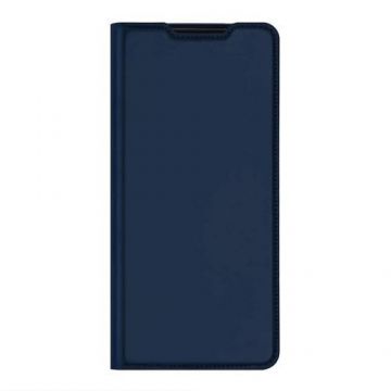 Husa Carte Dux Ducis Skin Pro, pentru Xiaomi Redmi Note 11T 5G / Poco M4 Pro 5G, Piele Eco, Antiamprenta, Albastru