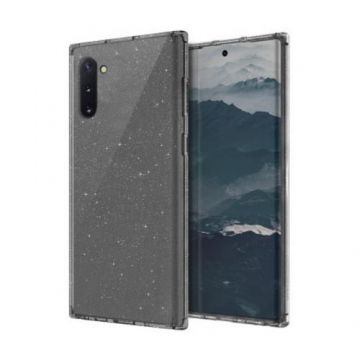 Husa Cover TPU Uniq LifePro Tinsel pentru Samsung Galaxy Note 10 UNIQ-GN10HYB-LPRTSMK, Gri