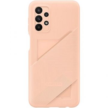 Husa de protectie Samsung Card Slot Cover pentru Samsung Galaxy A23 5G, Portocaliu