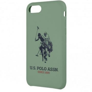 Husa de protectie US Polo Big Horse pentru iPhone 7/8/SE 2, Green