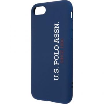 Husa de protectie US Polo Silicone pentru iPhone 7/8/SE 2, Blue