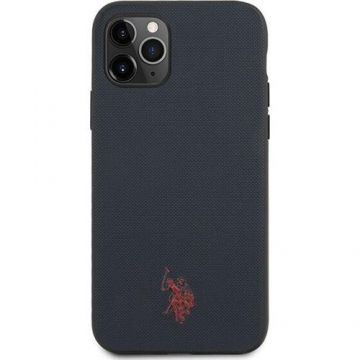 Husa de protectie US Polo Type Collection pentru iPhone 11 Pro, Blue