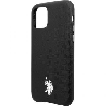Husa de protectie US Polo Wrapped pentru iPhone 11 Pro, Black
