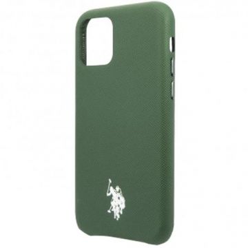 Husa de protectie US Polo Wrapped pentru iPhone 11 Pro Max, Green