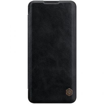 Husa Flip Cover Nillkin Qin Leather pentru OnePlus 9 Pro (Negru)