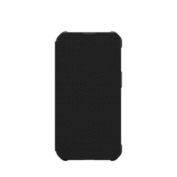 Husa Flip cover UAG Metropolis Kevlar pentru iPhone 13 Pro (Negru)