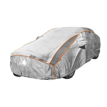 Prelata auto impermeabila cu protectie pentru grindina RoGroup, 3 straturi, 540 x 175 cm, marimea XL