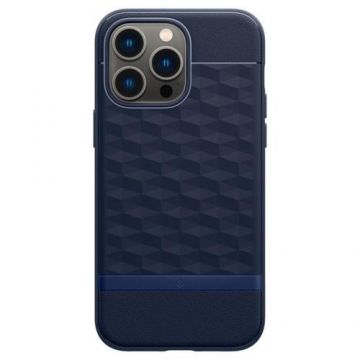 Protectie Spate Caseology Parallax MagSafe compatibila cu iPhone 14 Pro (Albastru)