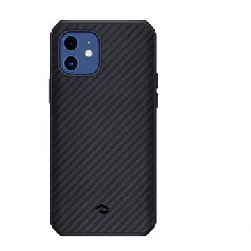 Protectie Spate MagEZ Case Pro 2 Pitaka pentru iPhone 12 (Negru)