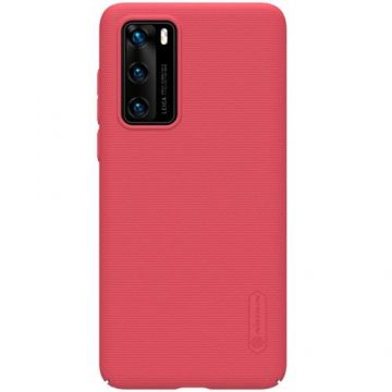 Protectie Spate Nillkin Super Frosted Shield Series pentru Huawei P40, Rosu