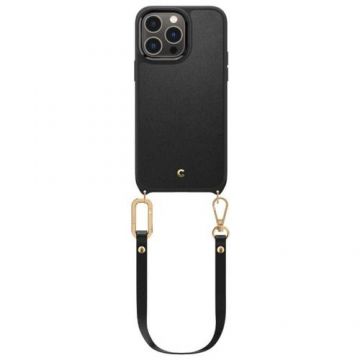 Protectie Spate Spigen Cyrill Classic Charm MagSafe compatibila cu iPhone 14 Pro (Negru)