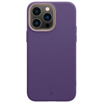 Protectie Spate Spigen Cyrill Ultra Color MagSafe compatibila cu iPhone 14 Pro (Mov)