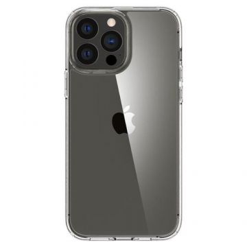 Protectie Spate Spigen Ultra Hybrid Clear pentru iPhone 13 Pro Max (Transparent)