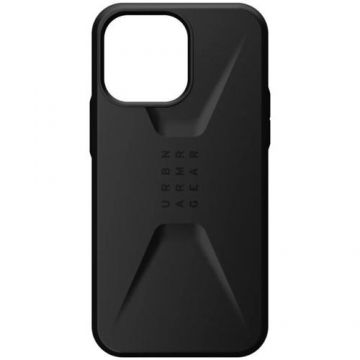 Protectie Spate UAG Civilian Series pentru iPhone 14 Pro Max (Negru)
