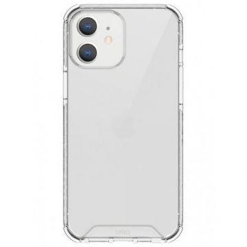 Protectie Spate Uniq Combat Antisoc pentru iPhone 12 Mini (Transparent)