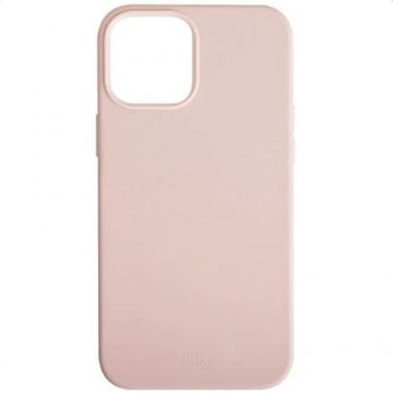 Protectie Spate Uniq Lino pentru iPhone 12/12 Pro (Roz)