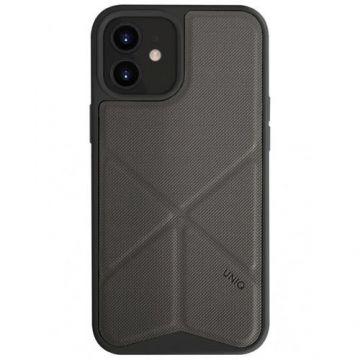 Protectie Spate Uniq Rigor pentru iPhone 12 Mini (Gri)