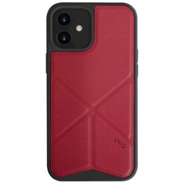 Protectie Spate Uniq Rigor pentru iPhone 12 Mini (Rosu)