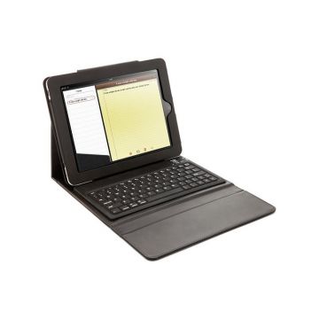 Tastatura bluetooth si husa de piele pentru iPad