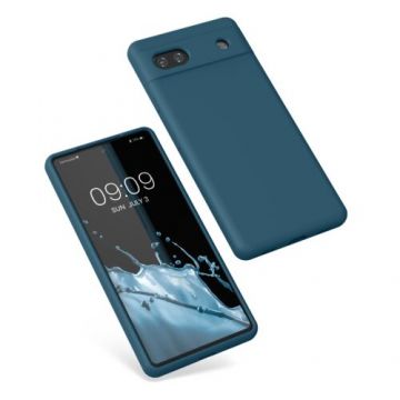 Husa Kwmobile pentru Google Pixel 6a, Silicon, Verde, 57815.57