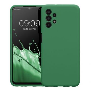 Husa Kwmobile pentru Samsung Galaxy A13, Silicon, Verde, 57832.227