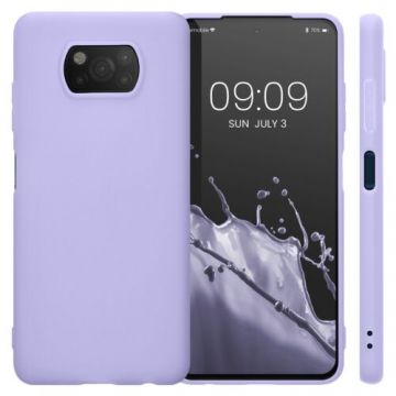 Husa Kwmobile pentru Xiaomi Poco X3 NFC/Poco X3 Pro, Silicon, Mov, 53482.139