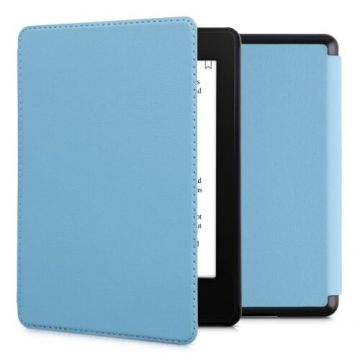 Husa pentru Amazon Kindle Paperwhite 11, Kwmobile, Albastru, Piele ecologica, 57159.23