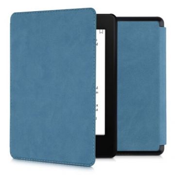 Husa pentru Amazon Kindle Paperwhite 11, Kwmobile, Albastru, Piele ecologica, 57159.78