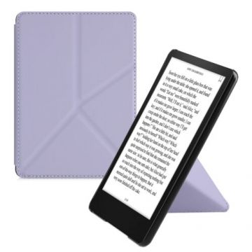 Husa pentru Amazon Kindle Paperwhite 11, Kwmobile, Mov, Piele ecologica, 57158.108