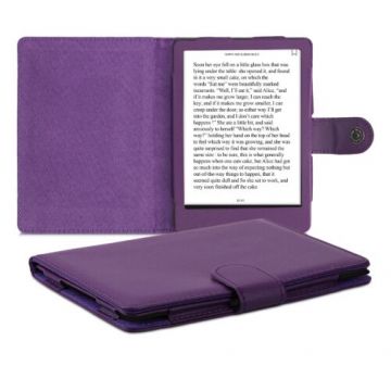 Husa pentru Amazon Kindle Paperwhite 11, Kwmobile, Mov, Piele ecologica, 57211.38