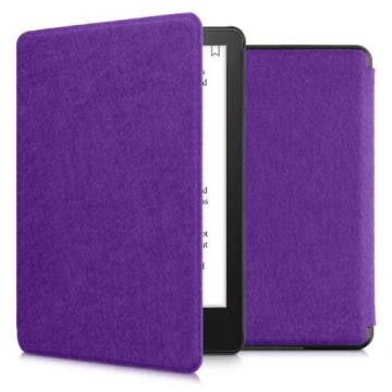 Husa pentru Amazon Kindle Paperwhite 11, Kwmobile, Mov, Textil, 56259.38