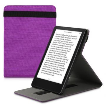 Husa pentru Amazon Kindle Paperwhite 11, Kwmobile, Mov, Textil, 57161.38