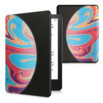 Husa pentru Amazon Kindle Paperwhite 11, Kwmobile, Multicolor, Piele ecologica, 56256.57