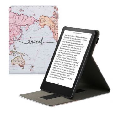 Husa pentru Amazon Kindle Paperwhite 11, Kwmobile, Multicolor, Piele ecologica, 56264.04