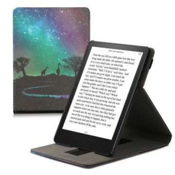 Husa pentru Amazon Kindle Paperwhite 11, Kwmobile, Multicolor, Piele ecologica, 56264.07