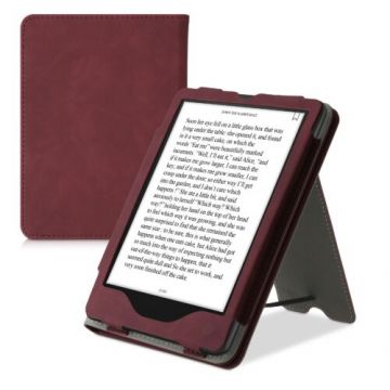 Husa pentru Amazon Kindle Paperwhite 11, Kwmobile, Rosu, Piele ecologica, 57619.20