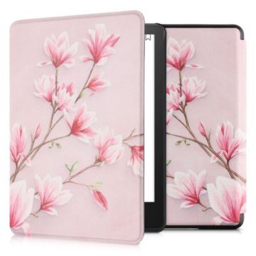 Husa pentru Amazon Kindle Paperwhite 11, Kwmobile, Roz, Piele ecologica, 56256.28