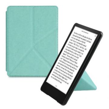 Husa pentru Amazon Kindle Paperwhite 11, Kwmobile, Verde, Piele ecologica, 57158.71