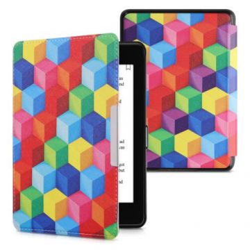 Husa pentru Amazon Paperwhite 10, Kwmobile, Multicolor, Piele ecologica, 57194.03