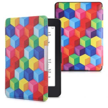 Husa pentru Amazon Paperwhite 7, Kwmobile, Multicolor, Piele ecologica, 45569.43