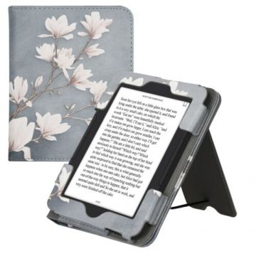 Husa pentru Barnes & Noble NOOK Glowlight 4, Kwmobile, Multicolor, Piele ecologica, 58676.01