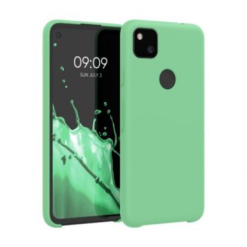 Husa pentru Google Pixel 4a, Silicon, Verde, 52549.147