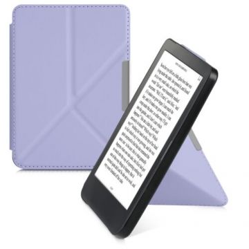 Husa pentru Kobo Clara HD, Kwmobile, Mov, Piele ecologica, 45223.108