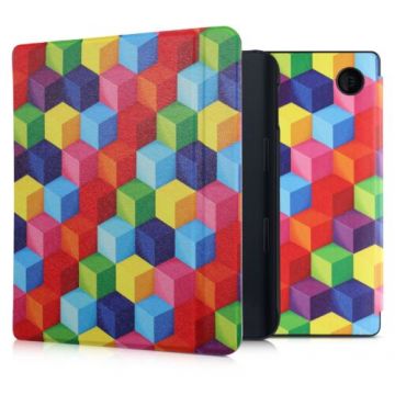 Husa pentru Kobo Sage, Kwmobile, Multicolor, Piele ecologica, 56585.09