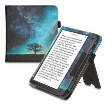 Husa pentru Tolino Vision 6, Kwmobile, Multicolor, Piele ecologica, 57213.02